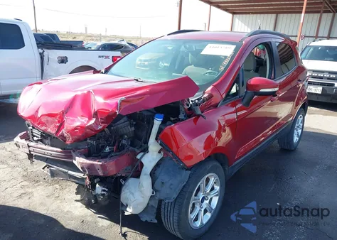 2019 Ford Ecosport Se из США, поврежденный, VIN MAJ3S2GE6KC293205